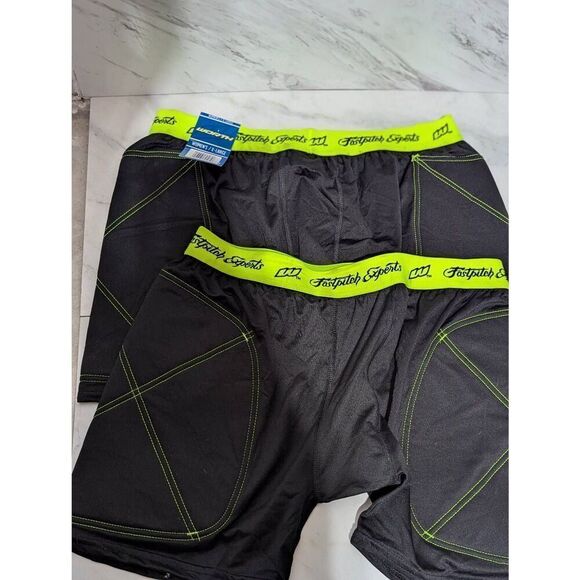 Worth Women's Fast Pitch Experts Sliding Under Boxer Shorts 2 Pair Size XL NWT - Picture 4 of 7